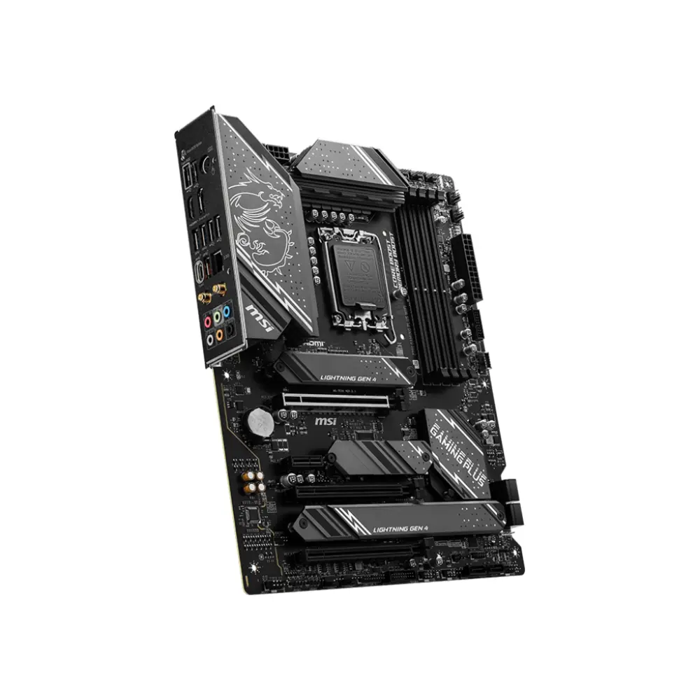 MSI Z790 Gaming Plus WIFI DDR5 Motherboard For Intel 12th | 13th | 14th Gen view 3